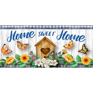 Briarwood Lane Spring Country Home Sweet Home Mini Mat 22x10 Indoor Outdoor For Spring Doormat - 1 of 2