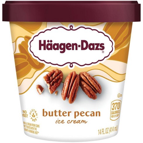 Haagen Dazs Butter Pecan Ice Cream - 14oz - image 1 of 4