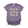 Simply Sage Market Soccer Ball Bows Stacked Short Sleeve Tee - 2 of 4