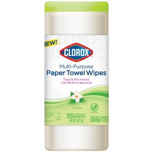 Clorox Jasmine Scent Disinfecting Wipes 35 ct 1 pk (Pack of 6) - 1 of 1