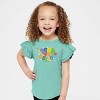 The Juniper Shop SmileyWorld Back To School Stars Flutter Sleeve Tee - 2 of 4