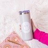 Totalee Gift Smiley Tumbler w/ Straw Metal Clear 18 oz - 2 of 2