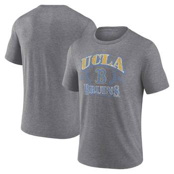 NCAA UCLA Bruins Men's Gray Tri-Blend Short Sleeve T-Shirt