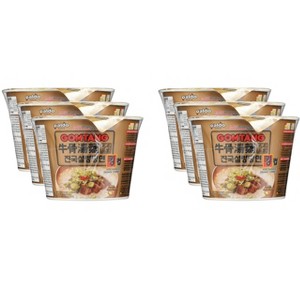 Paldo Instant Noodle Gomtang King Cup- Pack of 6- 3.7oz - 1 of 2