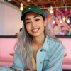 Dalix Sushi Roll Embroidered Maki Cotton Dad Hat Baseball Cap Adjustable Womens - 2 of 4