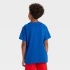 Boys' Marvel Spider-Man Graphic Short Sleeve T-Shirt - Royal Blue - 3 of 4