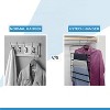 USTECH 5-Tier Metal Hanger | Foldable Clothes Hanger for Jeans, Skirts, and Shirts |1 Pack - 4 of 4