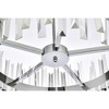 Elegant Lighting Serephina 14 - Light Pendant in  Chrome - 3 of 4
