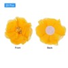 Unique Bargains Artificial Rhinestone Chiffon Flower Heads 20 Pcs - 3 of 4