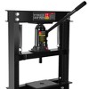 Steel H-Frame Hydraulic Garage/Shop Floor Press with Stamping Plates - 4 of 4