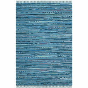 Rag Area Rug RAR125 Hand Woven Area Rug  - Safavieh - 1 of 4