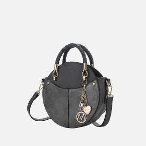 MKF Collection Nobella Women’s Crossbody Vegan Leather Functional and Trendy Handbag by Mia K - 1 of 4