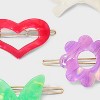 Acrylic Barrettes - 4ct - Cat & Jack™ - 3 of 3