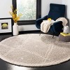 Arizona Shag ASG748 Power Loomed Area Rug  - Safavieh - 2 of 4