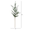 Nearly Natural 40-in Artificial Eucalyptus Stems, Set of 3 - 2 of 3
