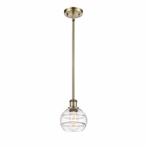Rochester - 1 Light Stem Hung Mini Pendant In Industrial Style-7.88 Inches Tall and 5.88 Inches Wide - 1 of 1