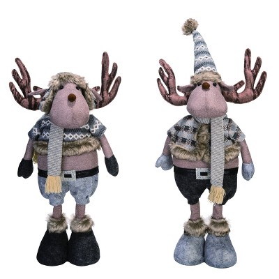 plush christmas moose