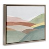 Stupell Industries Subtle Rolling Hills Floating Frame Canvas Art - 2 of 4