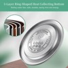 Itopfox Stainless Steel Whistling Tea Kettle with Cool Touch Handle, 2.64 Quart Induction Compatible Stovetop Teapot in Mint Green - 3 of 4