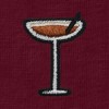 Dalix Espresso Martini Embroidered Lightweight Relaxed Jersey Tee Summer Cute Food Womens - 2 of 4
