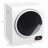 1.5 cu.ft Portable Compact Clothes Laundry Dryer with Intelligent Drying for Apartments Dorms RVs, 850W - 3 of 4