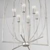 Capital Lighting Oran 6 - Light Chandelier in  Antique Silver - 3 of 4