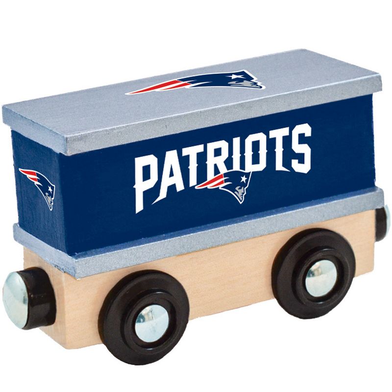 MasterPieces Wood Train Box Car - NFL New England Patriots, 2 of 6