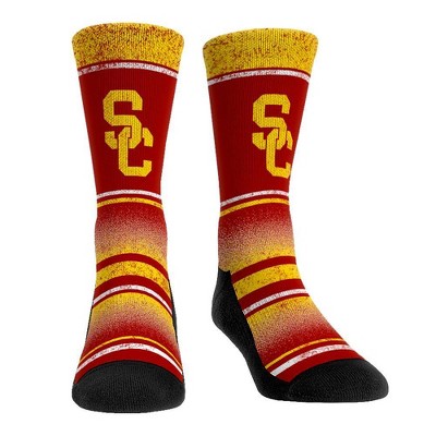 NCAA USC Trojans Vintage Crew Socks - L/XL