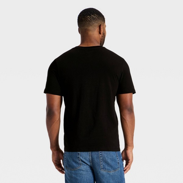 Camiseta de cuello V de manga corta 100% algodón para hombre, uso diario - Goodfellow & Co™ 2