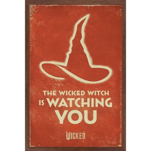 Trends International Wicked: For Good (2025) - The Wicked Witch Is Watching You Framed Wall Poster Prints - 1 of 4