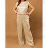 Women's Plus Size Sequin Pants - GILLI - 3 of 4
