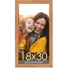 PosterPalooza | Shabby Chic Orange Picture Frame - UV Acrylic, Foam Board Backing, Hanging Hardware - 2 of 4
