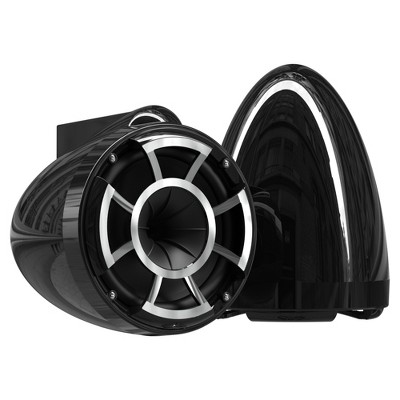 Wet Sounds REV 8 X Mount Tower Speakers - BLACK (Pair)