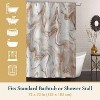 LunaLulinlk Shower Curtain with Hooks – Heavy-Duty Mold/Mildew-Resistant - 2 of 4