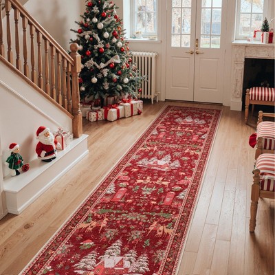 Abynow Geometric Modern Loomed Machine Washable Area Rug