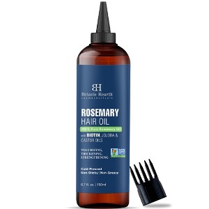 Botanic Hearth 100% Pure Rosemary Hair Oil For Hair Growth Infused With Biotin - 1 of 4