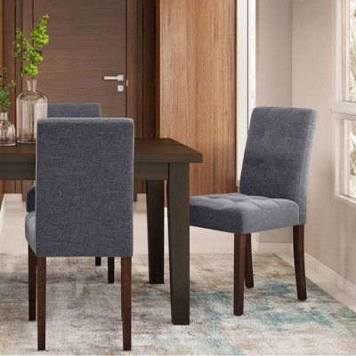 Set of 2 Jefferson Dining Chairs Denim Gray - WyndenHall
