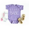 The Juniper Shop Babe Flowers Baby Bodysuit - 2 of 2