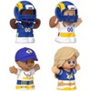 Fisher Price Little People x NFL Collector LA Rams Figure 4-Pack - 2 of 3