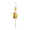 Livex Lighting Lansdale 1 - Light Sconce in  Polished Brass - 3 of 4