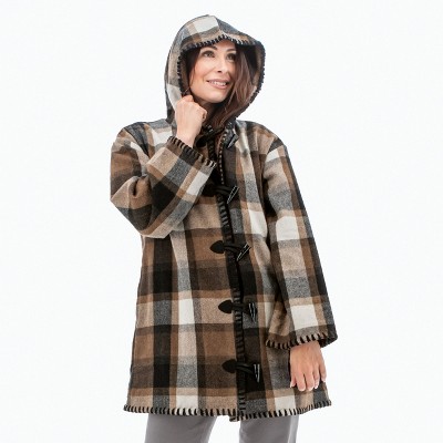 Old Ranch Brands Women's Ilana Plaid Blanket Coat