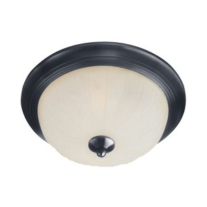 Maxim Lighting Essentials - 583x 1 - Light Flush Mount in  Black - 1 of 2