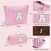 Pink Cosmetic Travel Bag | 11 12 13 14 15 16 Years Old Girl Gifts Graduation Teacher Gifts Teen Girl Gift Trendy Stuff A - 3 of 4