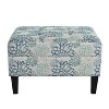 Christopher Knight Home Zahra Contemporary Fabric Tufted Ottoman - 2 of 4