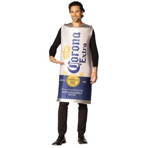Imposta Costumes Adult Corona Extra Can Costume - Size One Size Fits Most - White - 1 of 4