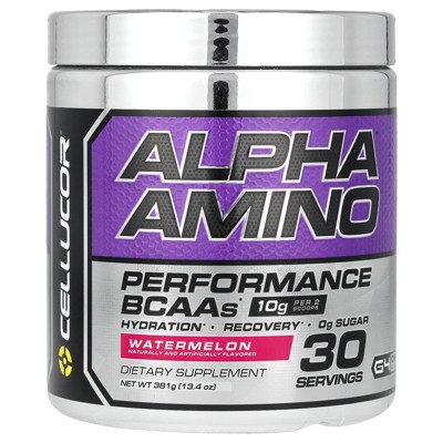 C4 / Cellucor Alpha Amino™, Performance BCAAs, Watermelon, 13.4 oz (381 g)