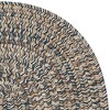 Colonial Mills Carrington Tweed - Navy & Tan 4x6 Oval Rug Indoor/Outdoor 100% Polypropylene - 3 of 3