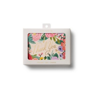 Rifle Paper Co. 8ct Garden Party Thank You Boxed Card Set : Target
