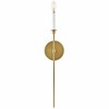 Lark Hux 1 - Light Wall Light in  Lacquered Brass - 4 of 4