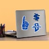 Indiana State University 8ct Vinyl Large Deluxe Stickers Variety Pack - 3 of 4